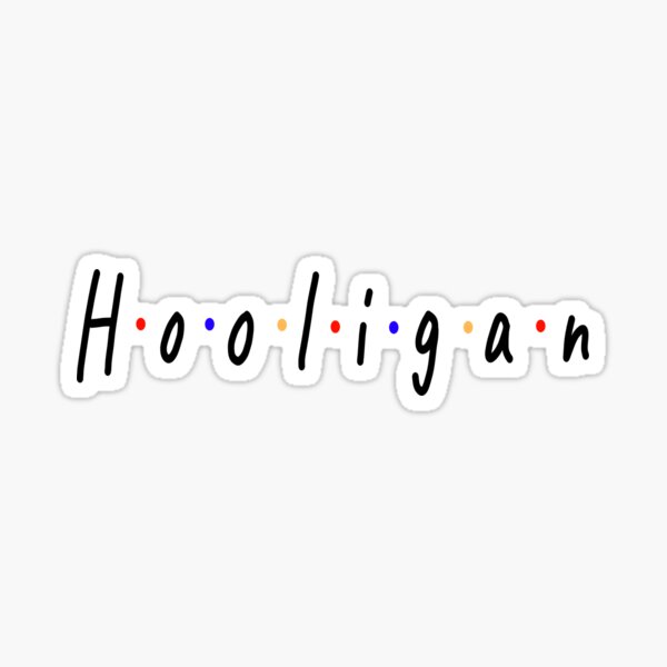 Hooligan Sticker