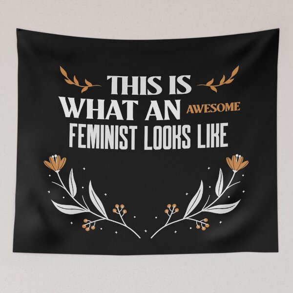 Item preview, This Is What An Awesome Feminist Looks Like designed and sold by Simona Balan.