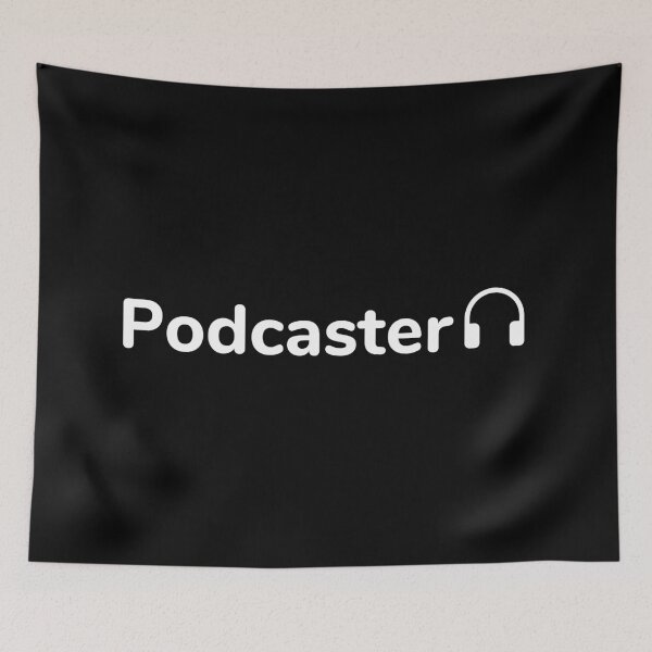 Item preview, Podcaster headphones designed and sold by Inspirationmotivation.