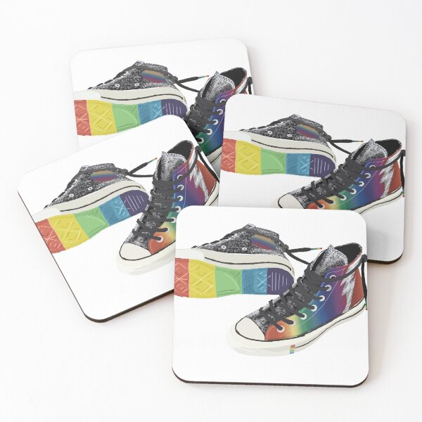 Item preview, Lightening Pride Converse designed and sold by MqBelle.