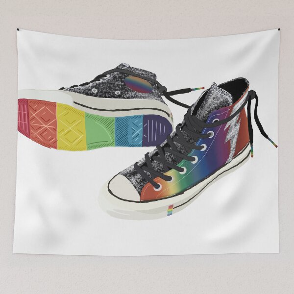Item preview, Lightening Pride Converse designed and sold by MqBelle.