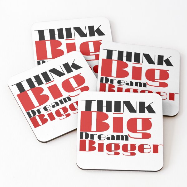 Item preview, THINK BIG DREAM BIGGER designed and sold by MXanwar.
