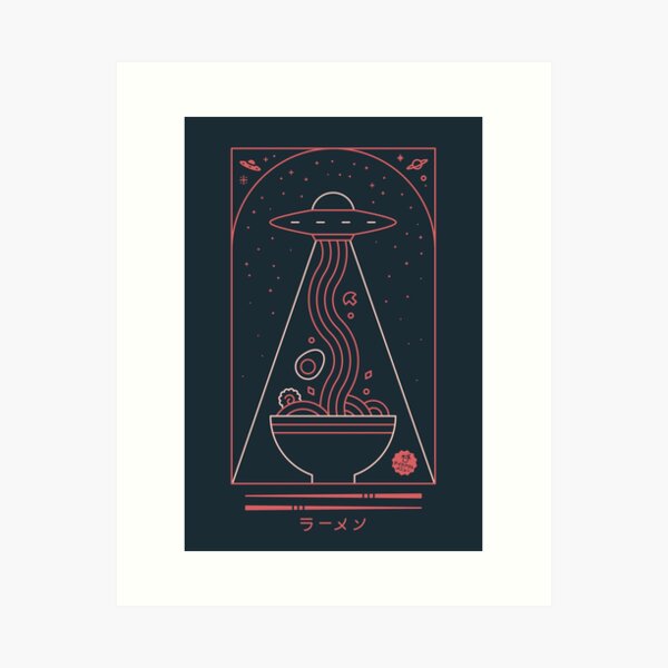 Ramen Takeout Art Print