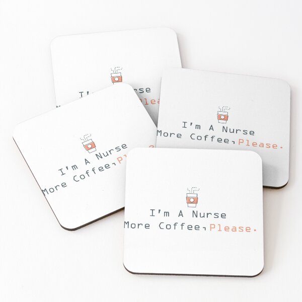 Item preview, I'm a nurse more coffee please designed and sold by Badrart.