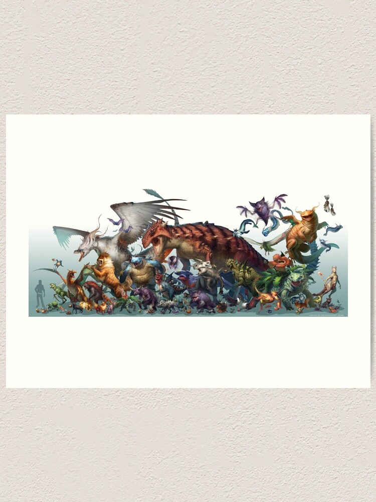 Alternate view of Pocket Animals-Season 1 Art Print