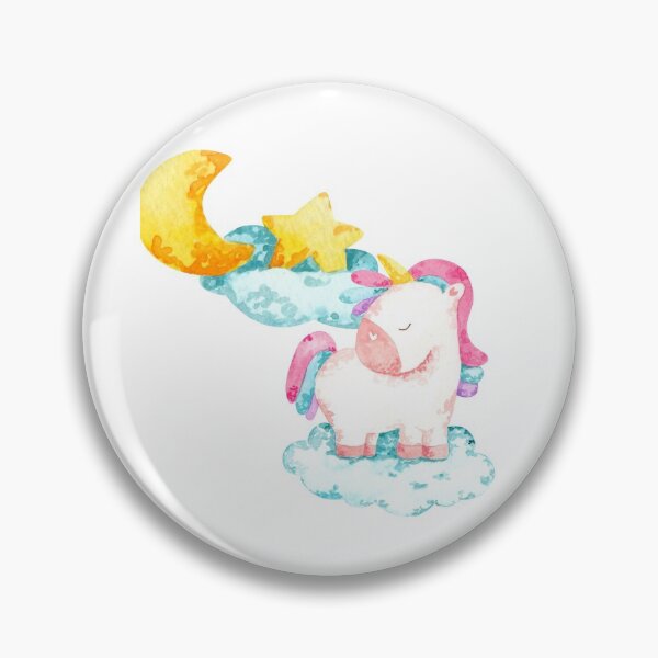 Item preview, Moon and Star with Unicorn designed and sold by WildingClan.