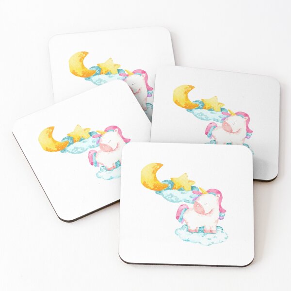Item preview, Moon and Star with Unicorn designed and sold by WildingClan.