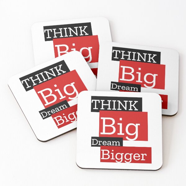 Item preview, THINK BIG DREAM BIGGER designed and sold by MXanwar.