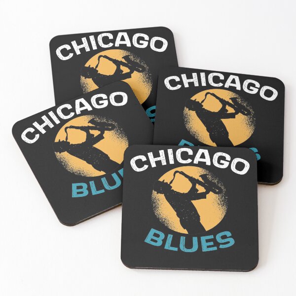 Item preview, Chicago blues for musician and concert designed and sold by Print  Androïde.