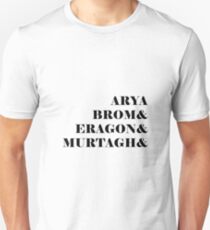 Eragon names Unisex T-Shirt