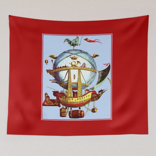 Item preview, BALLOONING : Vintage 1803 Painting Plan Print designed and sold by posterbobs.