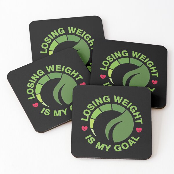Item preview, Weight Loss Loading Bar Fitness Motivation "LOSING WEIGHT IS MY GOAL" designed and sold by Drago Art.