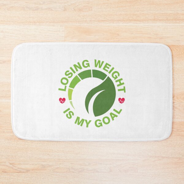 Item preview, Weight Loss Loading Bar Fitness Motivation "LOSING WEIGHT IS MY GOAL" designed and sold by Drago Art.