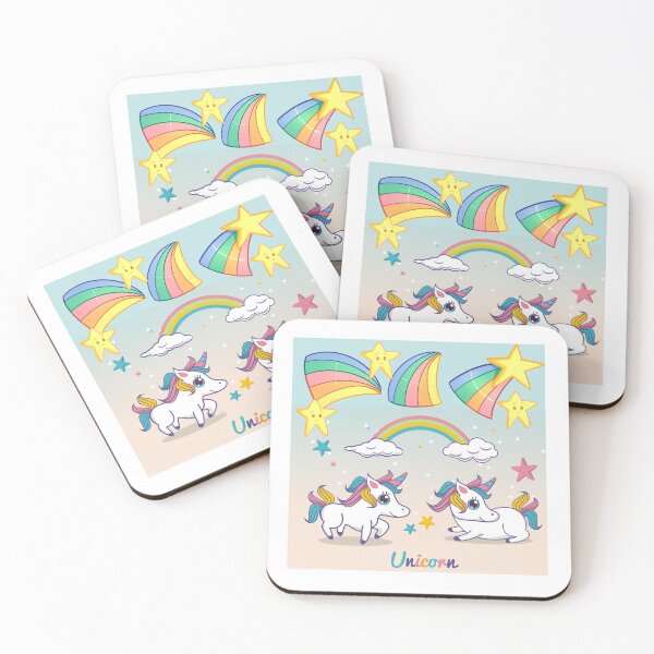 Item preview, Rainbows and Unicorns designed and sold by WildingClan.