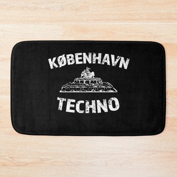 Item preview, Copenhagen Techno t-shirt for raver, club, festival designed and sold by Print  Androïde.