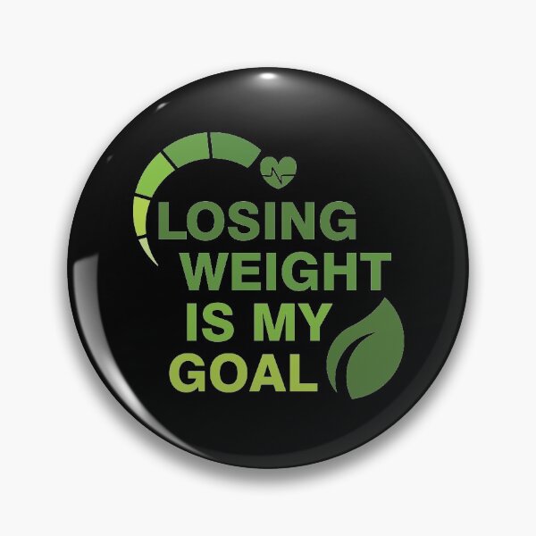 Item preview, Weight Loss Loading Bar Fitness Motivation "LOSING WEIGHT IS MY GOAL" designed and sold by Drago Art.
