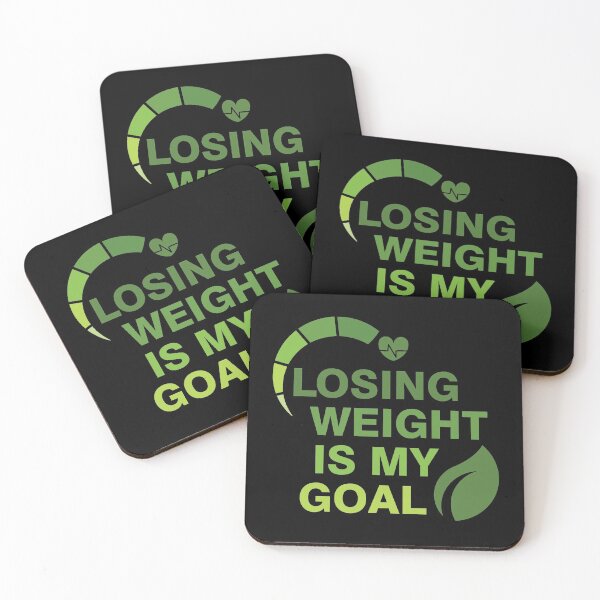 Item preview, Weight Loss Loading Bar Fitness Motivation "LOSING WEIGHT IS MY GOAL" designed and sold by Drago Art.
