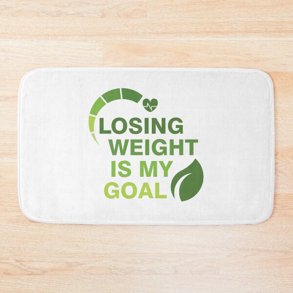 Item preview, Weight Loss Loading Bar Fitness Motivation "LOSING WEIGHT IS MY GOAL" designed and sold by Drago Art.