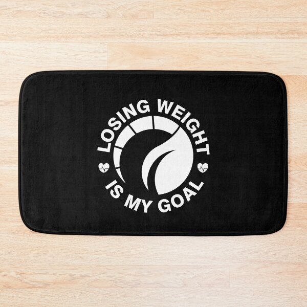 Item preview, Weight Loss Fitness Motivation "LOSING WEIGHT IS MY GOAL" designed and sold by Drago Art.
