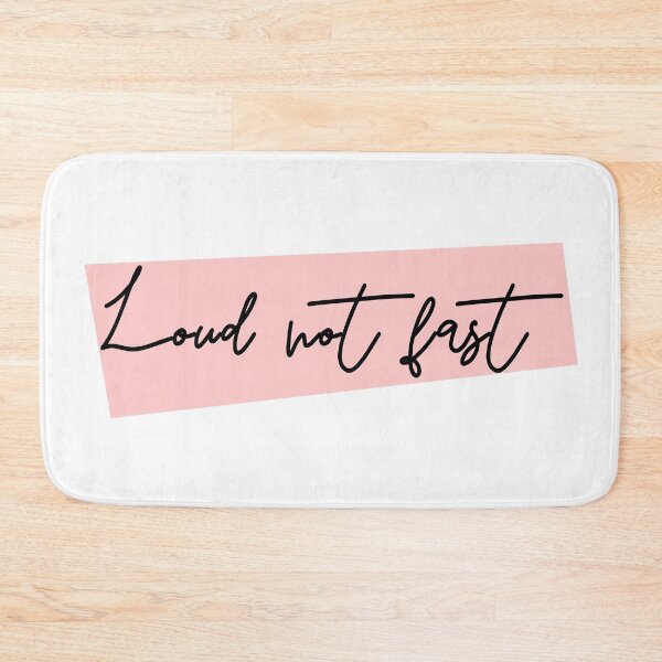 Item preview, loud not fast designed and sold by DijaMar.