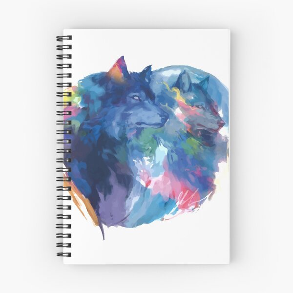 Item preview, Blue Colored Wolf designed and sold by BojerShop.