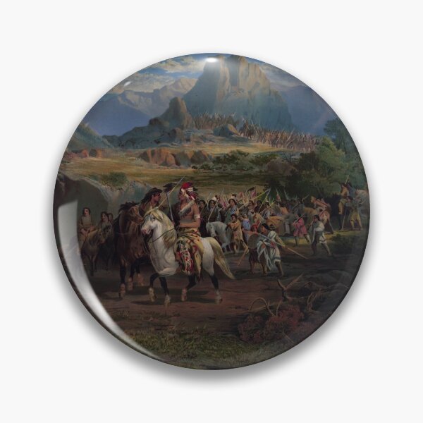Artikelvorschau, Auf dem Kriegspfad von John Mix Stanley (1872) entworfen und verkauft von allhistory.