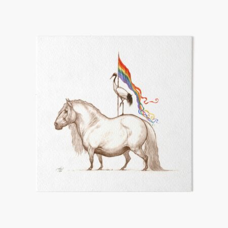 Item preview, Pudgy Horse for Pride designed and sold by Himmapaan.