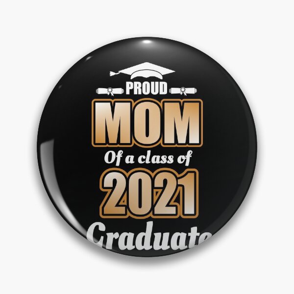 Item preview, Proud Mom Of A Class 2021 Senior Funny Graduation designed and sold by Ibu83.