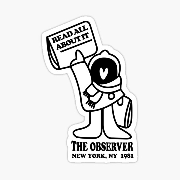 Newsboy Sticker