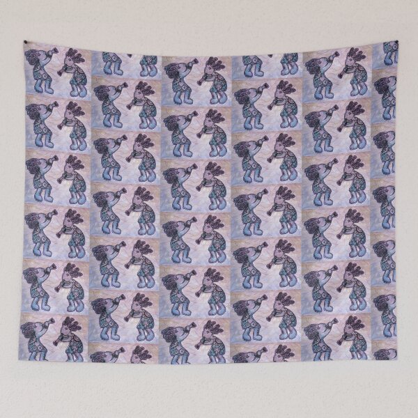 Item preview, 2 Kokopellis in lavender designed and sold by catapat60.