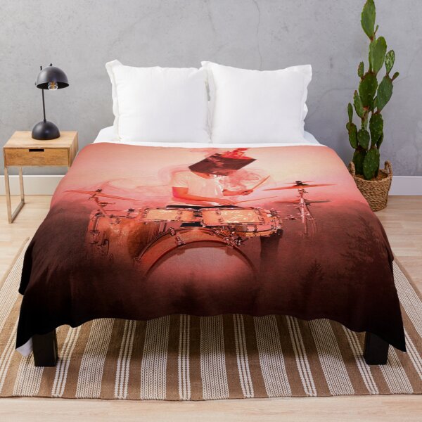 Item preview, Burning Passion: The Drummer - Digital Collage designed and sold by DoggoTankDesign.