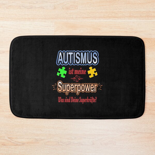 Item preview, Autism Awareness Super Powers Autistic Gift designed and sold by Ibu83.