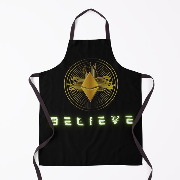 Item preview, Ethereum, Believe, Believe in Ethereum, Ether, ETH, to the moon, Crypto, Krypto, Blockchain, HODL, Trading, Bitcoin, BTC, cryptocurrency designed and sold by karlsageder.