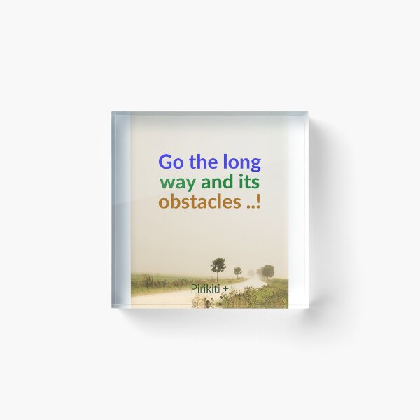 Item preview, go the long way and its obstacles ..! designed and sold by pirikiti64-.