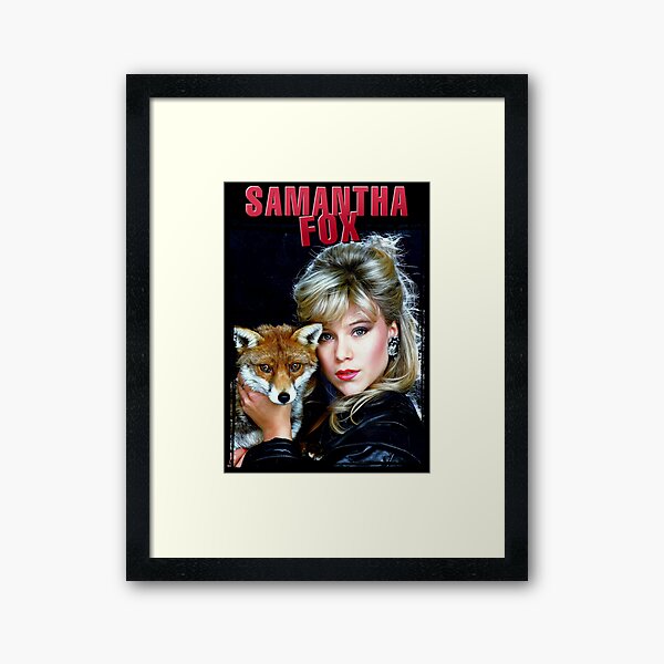 Wandbilder Samantha Fox Redbubble