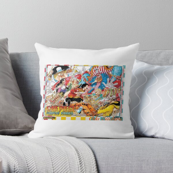 One Piece Stampede Pillows Cushions Redbubble