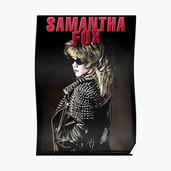 Wandbilder Samantha Fox Redbubble