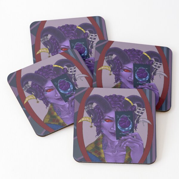 Item preview, Mollymauk (Vibrant Version) designed and sold by Alisha Ward Art.