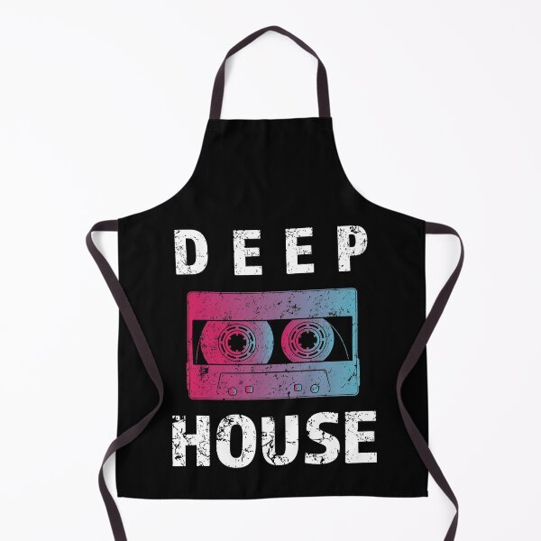 Aperçu de l'œuvre Deep House Cassette pour DJ, raver, club, festival créée et vendue par Print Androïde.