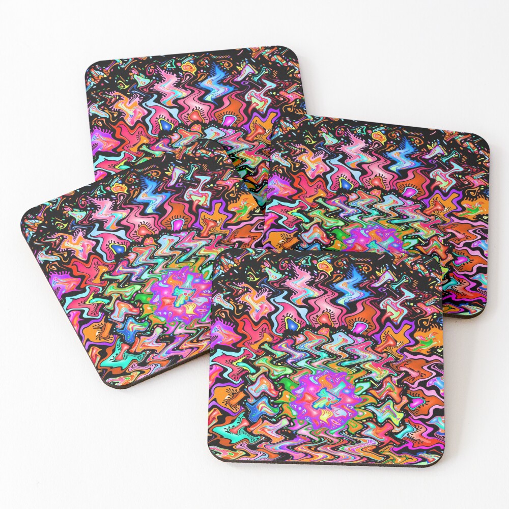 Item preview, Coasters (Set of 4) designed and sold by rainbowarray.