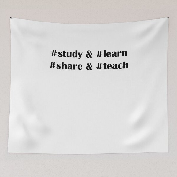 Item preview, study learn teach share designed and sold by NiceShirtY.
