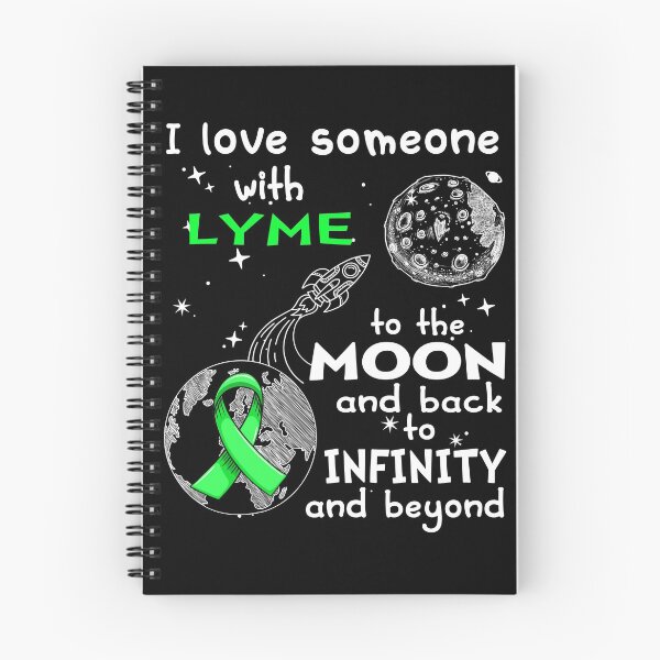 Item preview, I Love Someone With LYME To The Moon And Back designed and sold by heppenp.