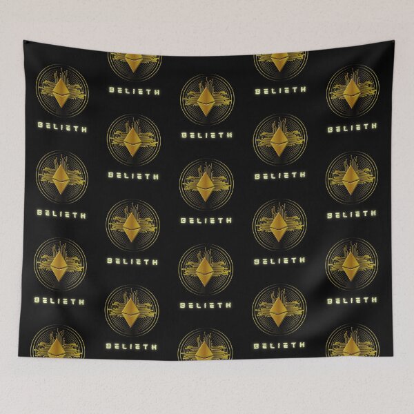 Item preview, Ethereum, Belieth, believe in eth, Ether, ETH, Crypto, Krypto, Blockchain, HODL, Trader, Bitcoin, BTC, cryptocurrency designed and sold by karlsageder.