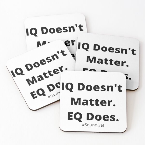 Item preview, IQ doesn't matter #SoundGal designed and sold by The Feedback Loop.