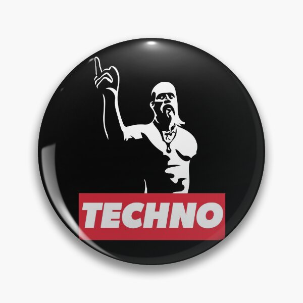 Artikelvorschau, Techno Viking -Meme-Legende für Techno-DJ, Raver, Club, Festival entworfen und verkauft von Print Androïde.