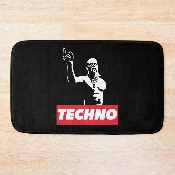 Item preview, Techno Viking meme legend for techno DJ, raver, club, festival designed and sold by Print  Androïde.