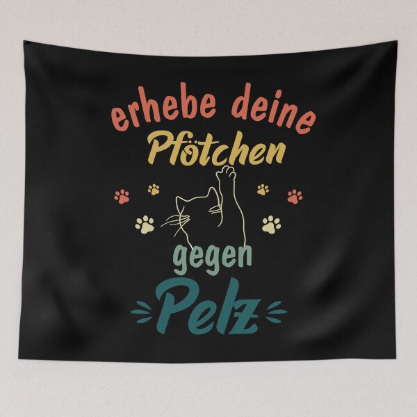 Item preview, raise your paws against fur designed and sold by noahs-shop.
