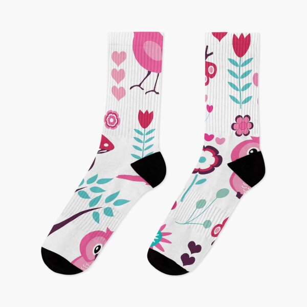 Item preview, Pink Folk Forest Scene Owl Bird Botanical Garden designed and sold by CoitoCG.