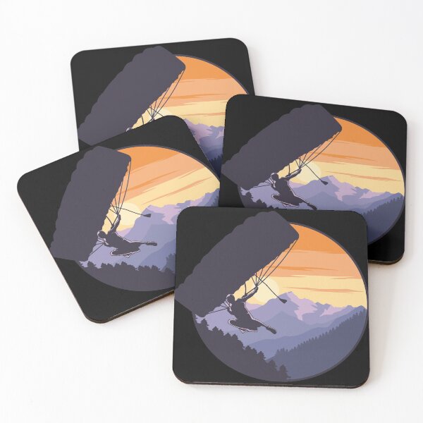 Item preview, Skydiving Parachute With Mountain Background designed and sold by OnlyPrint20.