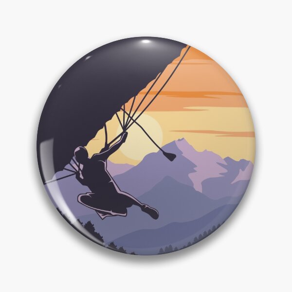 Item preview, Skydiving Parachute With Mountain Background designed and sold by OnlyPrint20.